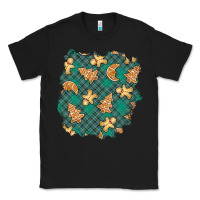 Black christmas gingerbread cookies patch Classic Tee - BundleAndBundleShop