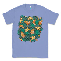 Colony Blue christmas gingerbread cookies patch Classic Tee - BundleAndBundleShop