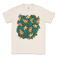 Natural christmas gingerbread cookies patch Classic Tee - BundleAndBundleShop