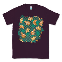 Plum christmas gingerbread cookies patch Classic Tee - BundleAndBundleShop