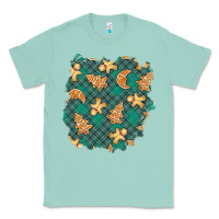 Seafoam christmas gingerbread cookies patch Classic Tee - BundleAndBundleShop