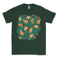 Christmas Gingerbread Cookies Patch Classic Tee | Teevron