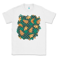 White christmas gingerbread cookies patch Classic Tee - BundleAndBundleShop