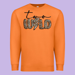 Two Wild Premium Sweatshirt Designed By Maliassmallbusiness