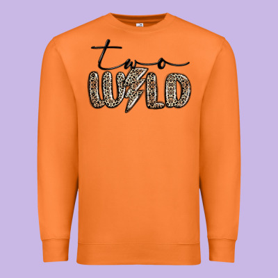 Two Wild Premium Sweatshirt Designed By Maliassmallbusiness