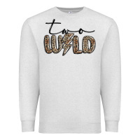 Oatmeal Heather two wild Premium Sweatshirt - MaliasSmallBusiness