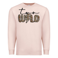 Pale Pink two wild Premium Sweatshirt - MaliasSmallBusiness