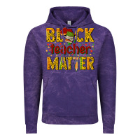 Cloud Purple black teacher matter Vintage Hoodie - texasbilliewilder