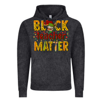 Vintage Black black teacher matter Vintage Hoodie - texasbilliewilder