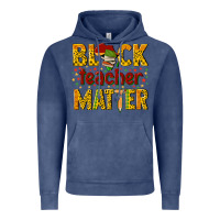 Vintage Denim black teacher matter Vintage Hoodie - texasbilliewilder