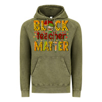 Vintage Olive black teacher matter Vintage Hoodie - texasbilliewilder