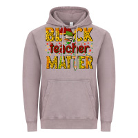 Vintage Zinc black teacher matter Vintage Hoodie - texasbilliewilder