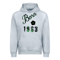 Heather Grey Born In 1963 Urban Hoodie - Bettercallsaul