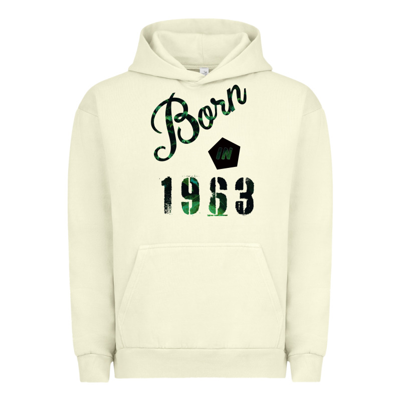 Born In 1963 Urban Hoodie by Bettercallsaul | Teevron