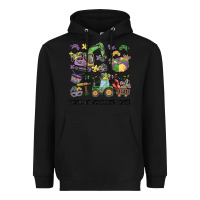 Black throw me something mister Heavyweight Hoodie - MaliasSmallBusiness