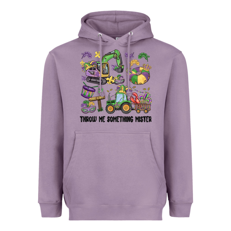 Throw Me Something Mister Heavyweight Hoodie by MaliasSmallBusiness | Teevron