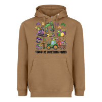 Toasted Coconut throw me something mister Heavyweight Hoodie - MaliasSmallBusiness