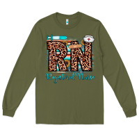 Army Green rn registered nurse Long Sleeve Tee - JahusDesignShop