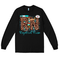 Black rn registered nurse Long Sleeve Tee - JahusDesignShop