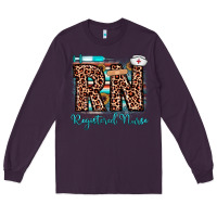 Plum rn registered nurse Long Sleeve Tee - JahusDesignShop