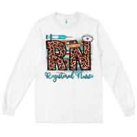 White rn registered nurse Long Sleeve Tee - JahusDesignShop