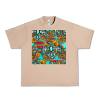 Burro western turquoise thunderbird seamless pattern Urban Heavy Tee - HRA Design Shop