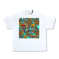 White western turquoise thunderbird seamless pattern Urban Heavy Tee - HRA Design Shop