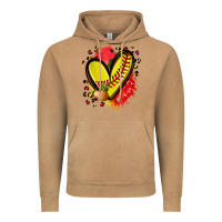 Vintage Camel fruits and softball heart Vintage Hoodie - Zillion Design Studio