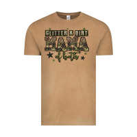 Vintage Camel glitter and dirt mama of both Vintage Tee - Zillion Design Studio
