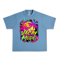 Pebble Blue vacay mode Urban Heavy Tee - BarkalooDesign