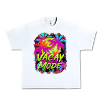 White vacay mode Urban Heavy Tee - BarkalooDesign