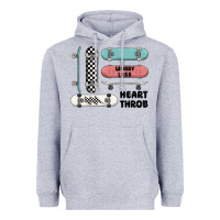 Heather Grey worry less Heavyweight Hoodie - MaliasSmallBusiness