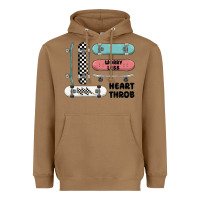 Toasted Coconut worry less Heavyweight Hoodie - MaliasSmallBusiness
