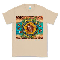 Mushroom football leopard turquoise sunflower Classic Tee - JahusDesignShop