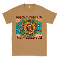 Toasted Coconut football leopard turquoise sunflower Classic Tee - JahusDesignShop