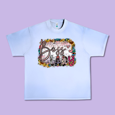 Boss Lady Urban Heavy Tee Designed By Sublimationcraftshop