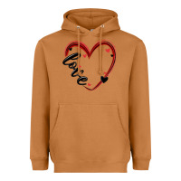 Meerkat valentines day heart Heavyweight Hoodie - MaliasSmallBusiness