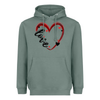 Valentines Day Heart Heavyweight Hoodie | Teevron