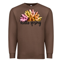 Chestnut hello spring Premium Sweatshirt - MaliasSmallBusiness
