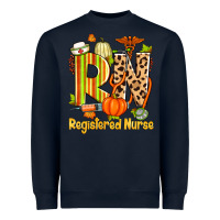 Navy fall rn registered nurse Heavyweight Sweatshirt - Zillion Design Studio