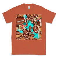 Copper football leopard cowhide seamless pattern Classic Tee - JahusDesignShop
