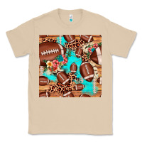 Mushroom football leopard cowhide seamless pattern Classic Tee - JahusDesignShop
