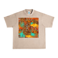 French Oak western skeleton seamless pattern Urban Heavy Tee - HRA Design Shop