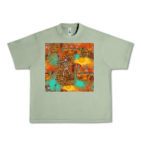 Oil Green western skeleton seamless pattern Urban Heavy Tee - HRA Design Shop