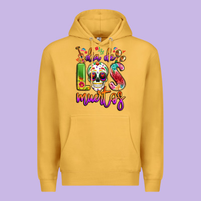 Dia De Los Muertos Premium Hoodie Designed By Lillyallendesigns