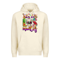 Sandshell dia de los muertos Premium Hoodie - LillyAllenDesigns