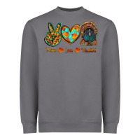 Storm peace love thankful Heavyweight Sweatshirt - RanaPortraitStore
