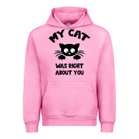 Fuchsia Pink My Cat Was Right About You Urban Hoodie - Bettercallsaul