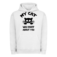 Pigment Lunar Rock My Cat Was Right About You Urban Hoodie - Bettercallsaul
