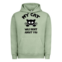 Pigment Oil Green My Cat Was Right About You Urban Hoodie - Bettercallsaul